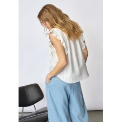 CO`COUTURE HERA FRILL V-TOP