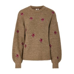 YASFLEUR LS KNIT PULLOVER