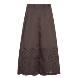 CO`COUTURE POPPY PLEAT SCALLOP SKIR