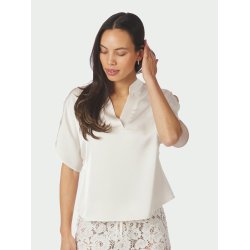 NEO NOIR ANELLE HEAVEY SATEEN BLOUS