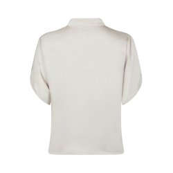 NEO NOIR ANELLE HEAVEY SATEEN BLOUS