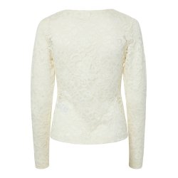 YASLACEY V-NECK LACE TOP