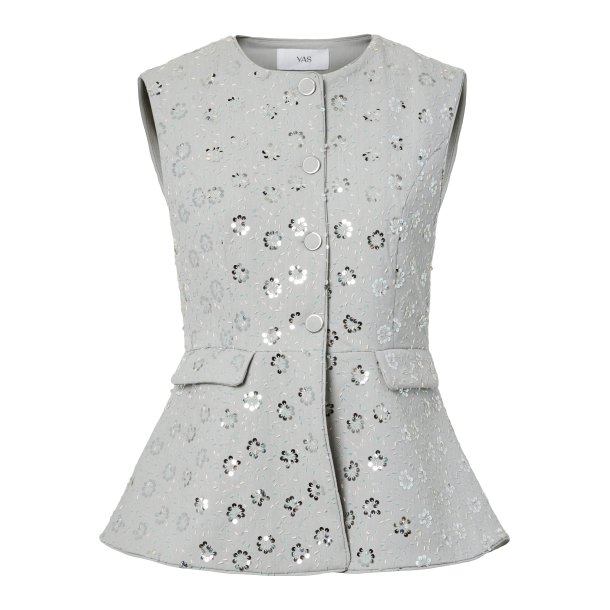 YASSOLLER SEQUIN WAISTCOAT