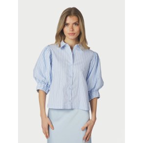NEO NOIR ETTA STRIPE STONE SHIRT