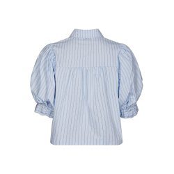 NEO NOIR ETTA STRIPE STONE SHIRT