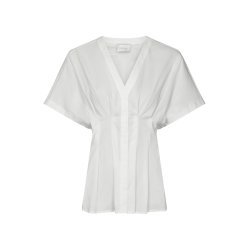 NEO NOIR ADAMMA POPLIN BLOUSE