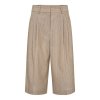 CO`COUTURE NADINE PLEAT BERMUDA