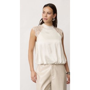 CO`COUTURE IDUN LACE BALLOON TOP