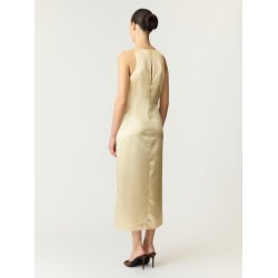 YASORCHIDA SATIN LONG DRESS