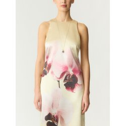 YASORCHIDA SATIN LONG DRESS