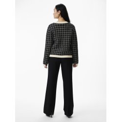 YASLIVIA LS SHORT KNIT CARDIGAN