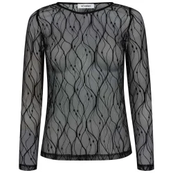 CO`COUTURE MERCY MESH BLOUSE