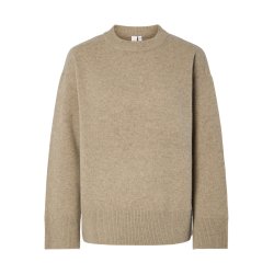 YASNOLA WOOL LS KNIT PULLOVER