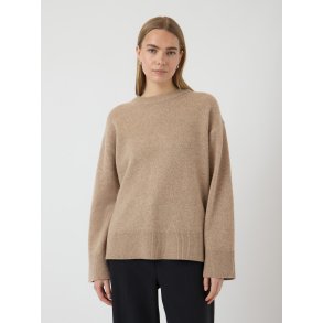 YASNOLA WOOL LS KNIT PULLOVER