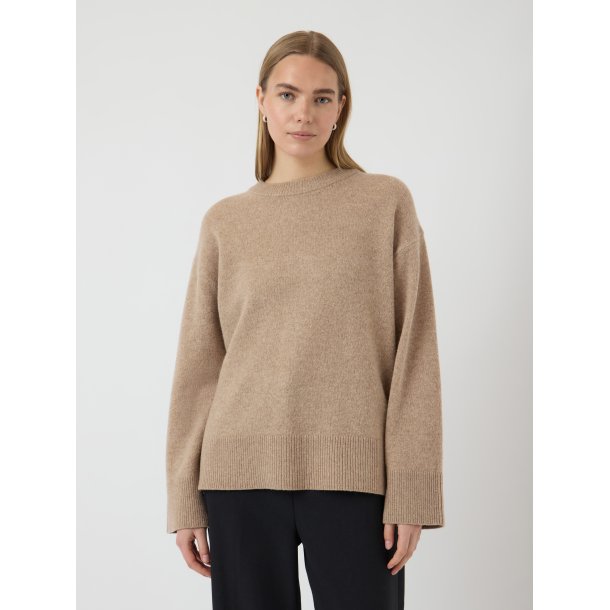 YASNOLA WOOL LS KNIT PULLOVER
