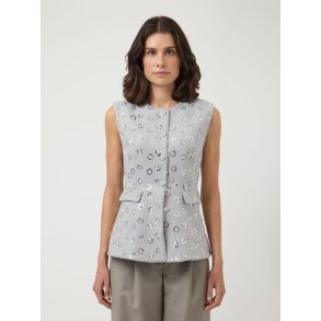 YASSOLLER SEQUIN WAISTCOAT
