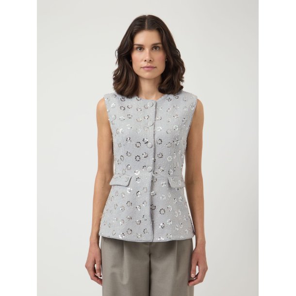 YASSOLLER SEQUIN WAISTCOAT