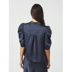NEO NOIR ROELLA HEAVY SATEEN BLOUSE